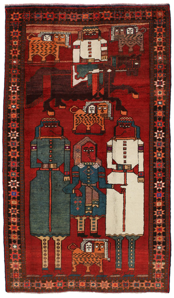 Bakhtiari - Qashqai Persian Carpet 228x132