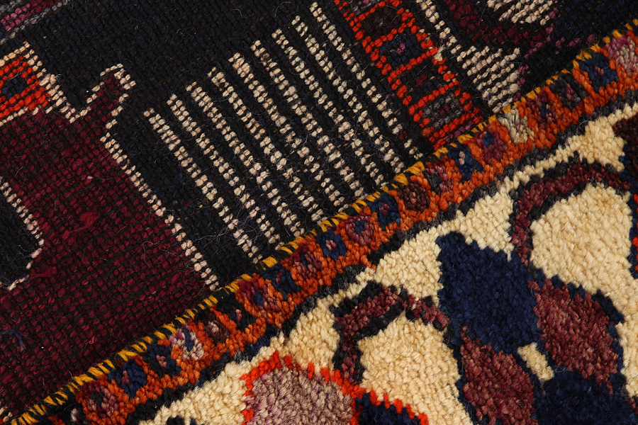Bakhtiari - Qashqai Persian Carpet 441x148 - Picture 5