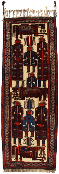 Bakhtiari - Qashqai Persian Carpet 393x138