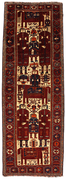 Bakhtiari - Qashqai Persian Carpet 417x147