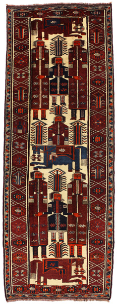 Bakhtiari - Qashqai Persian Carpet 433x156