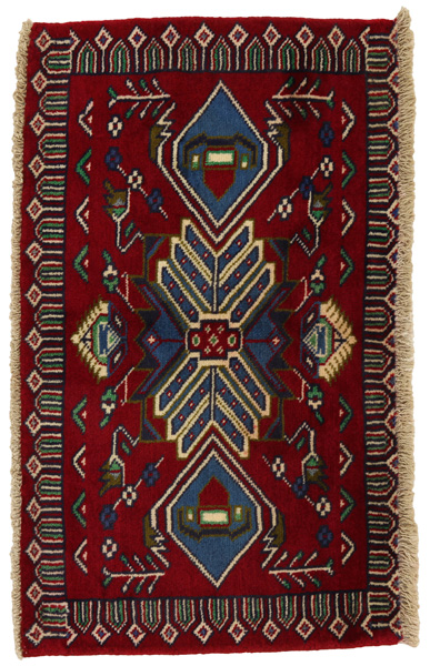 Bakhtiari - Lori Persian Carpet 58x97