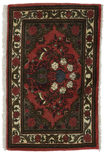 Bijar - Kurdi Persian Carpet 100x60