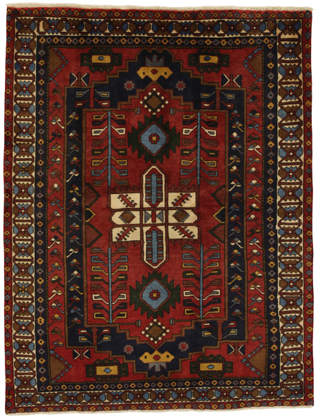 Afshar - Sirjan Persian Carpet 193x148