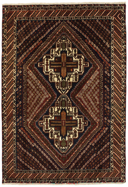 Afshar - Sirjan Persian Carpet 190x130