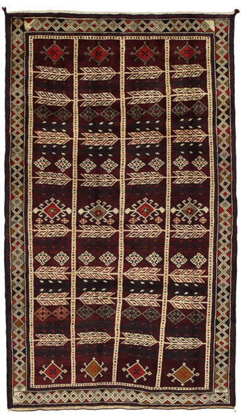 Gabbeh - Qashqai Persian Carpet 245x142