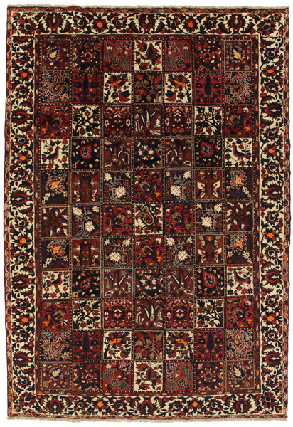 Bakhtiari Persian Carpet 308x208