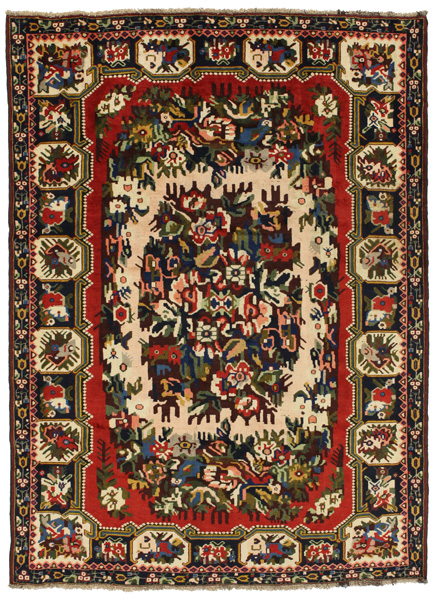 Bakhtiari Persian Carpet 279x207