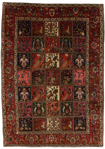 Bakhtiari Persian Carpet 284x200