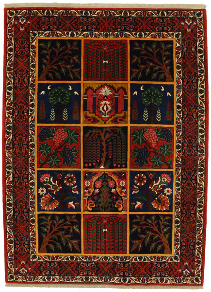 Bakhtiari - Garden Persian Carpet 302x220