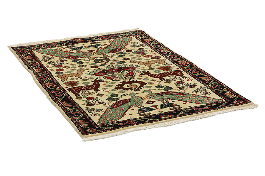 Joshaghan - Sarouk Persian Carpet 160x105 - Picture 1
