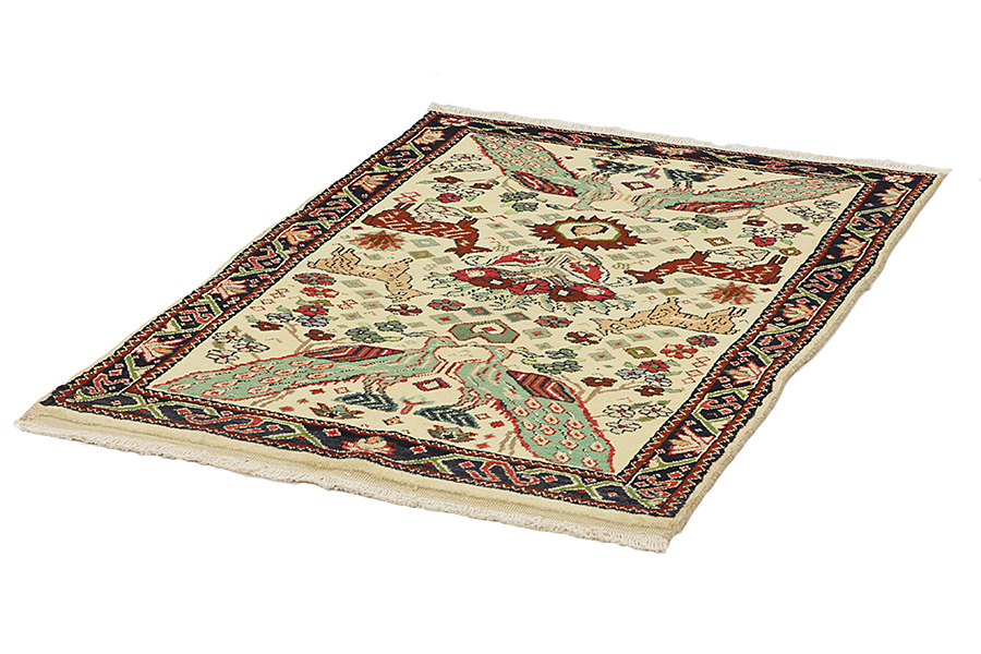 Joshaghan - Sarouk Persian Carpet 160x105 - Picture 2