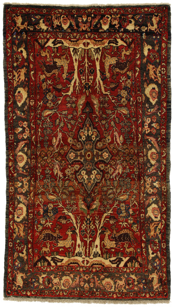 Bijar - Kurdi Persian Carpet 221x126