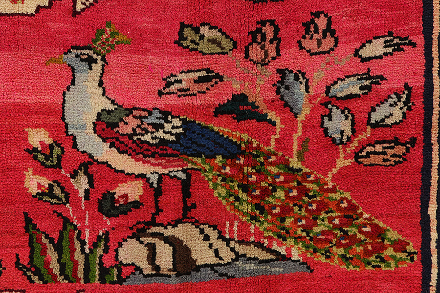 Jozan - Sarouk Persian Carpet 270x150 - Picture 5