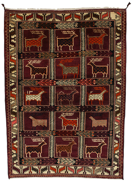 Lori - Bakhtiari Persian Carpet 220x153
