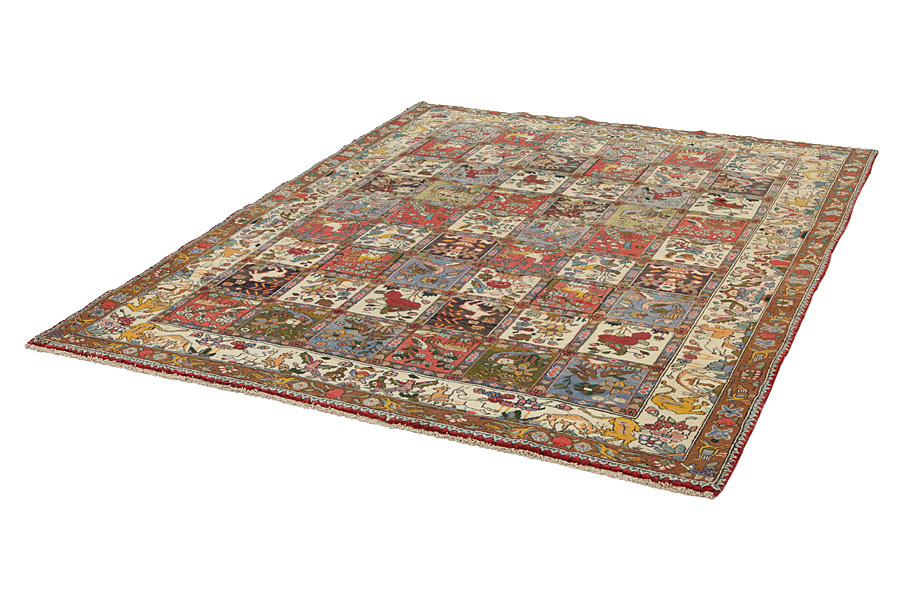 Bakhtiari Persian Carpet 280x210 - Picture 2