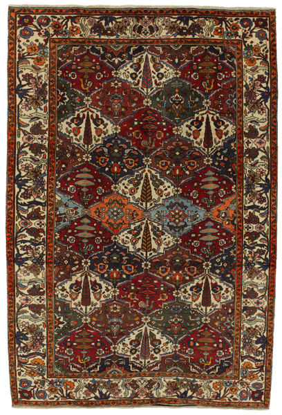 Bakhtiari - Garden Persian Carpet 310x206