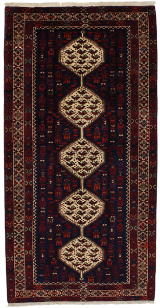 Koliai - Kurdi Persian Carpet 300x152