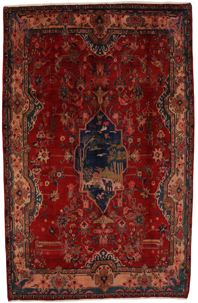 Jozan - Sarouk Persian Carpet 358x223