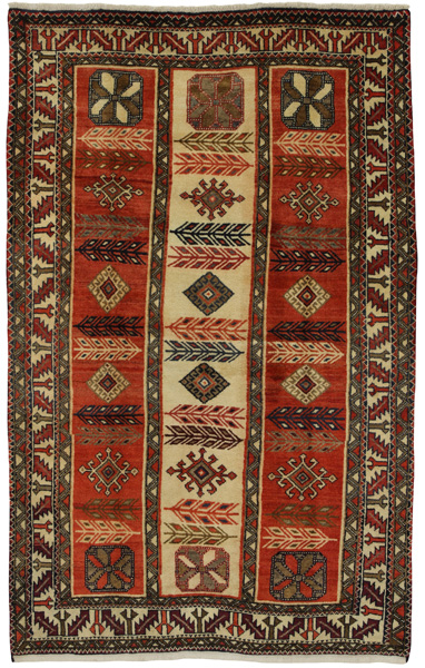 Gabbeh - Qashqai Persian Carpet 217x133