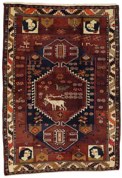 Lori - Bakhtiari Persian Carpet 212x146