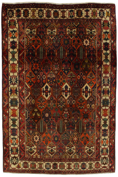 Bakhtiari Persian Carpet 300x203