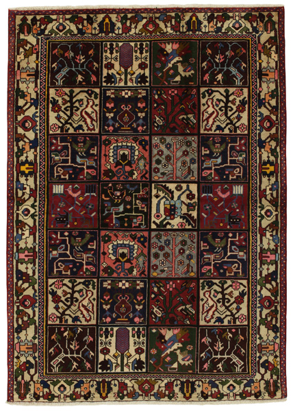 Bakhtiari - Garden Persian Carpet 200x142