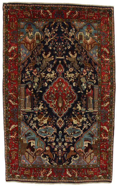 Bijar - Kurdi Persian Carpet 262x162