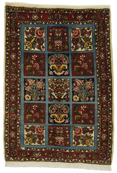 Bakhtiari - Garden Persian Carpet 146x101