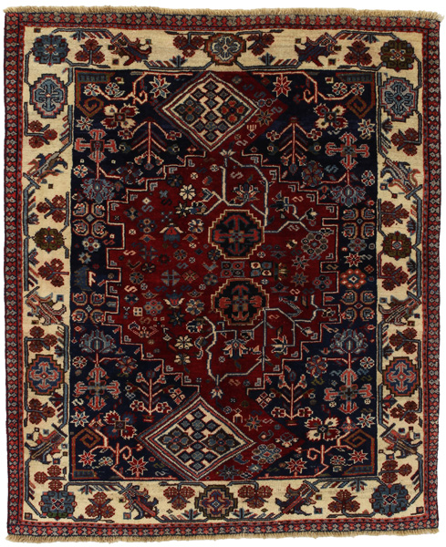 Bakhtiari - Qashqai Persian Carpet 180x150