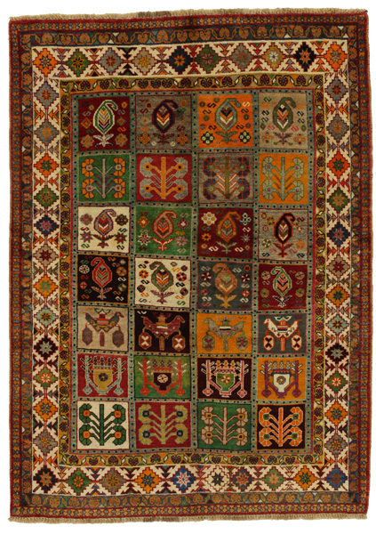 Bakhtiari - Qashqai Persian Carpet 204x147