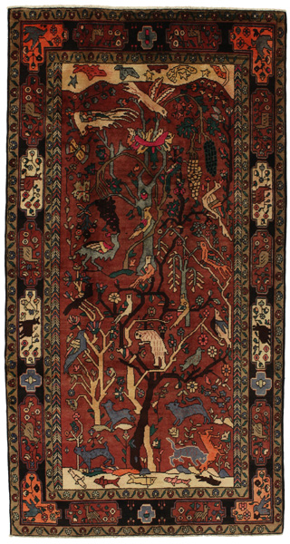 Koliai - Kurdi Persian Carpet 282x150