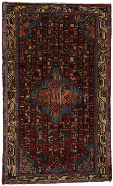 Enjelas - Hamadan Persian Carpet 142x87