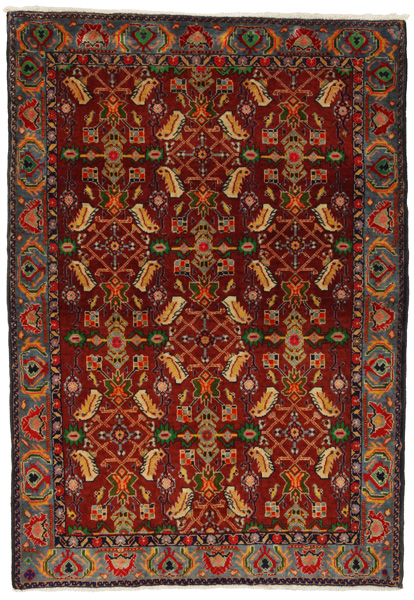 Bijar - Kurdi Persian Carpet 141x100