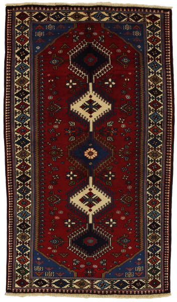 Yalameh - Qashqai Persian Carpet 200x116