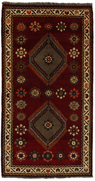 Yalameh - Qashqai Persian Carpet 198x107