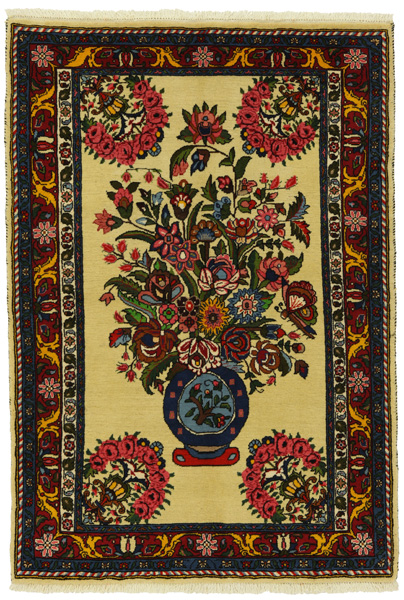 Jozan - Sarouk Persian Carpet 153x105