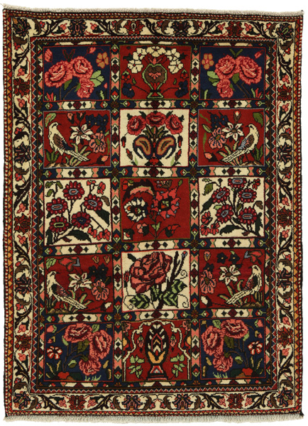 Bakhtiari Persian Carpet 150x110