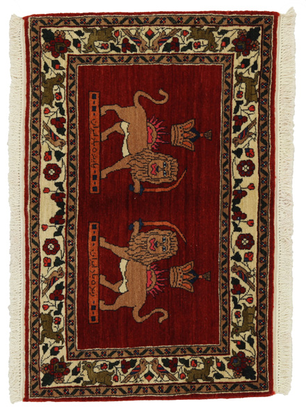 Bijar - Kurdi Persian Carpet 61x92