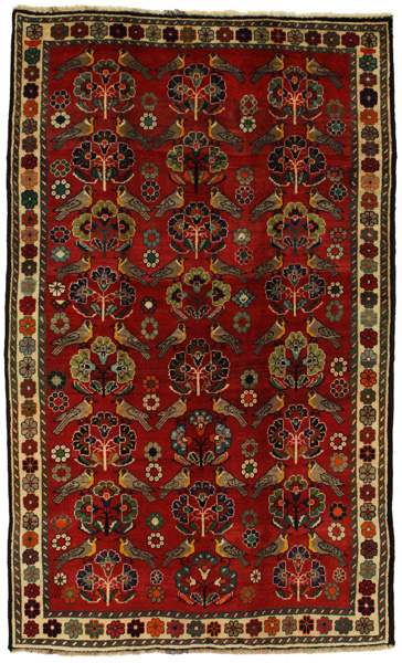 Qashqai - Gabbeh Persian Carpet 245x148