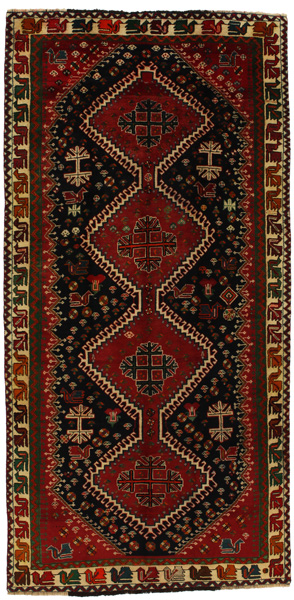 Yalameh - Qashqai Persian Carpet 296x146