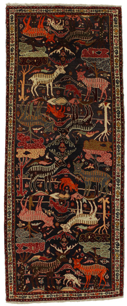 Bijar - Kurdi Persian Carpet 303x122
