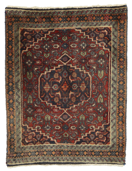 Bijar - Kurdi Persian Carpet 78x60