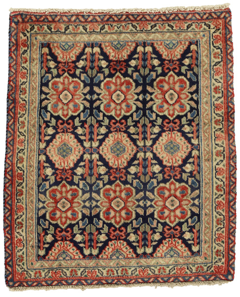 Bijar - Kurdi Persian Carpet 78x65