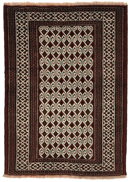 Baluch - Turkaman Persian Carpet 112x81