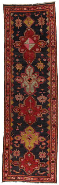 Heriz - Azari Persian Carpet 421x128