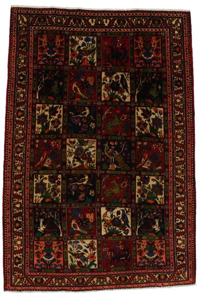 Bakhtiari - Garden Persian Carpet 312x207