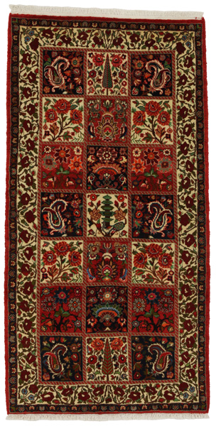 Bakhtiari Persian Carpet 194x95