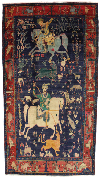 Bijar - Kurdi Persian Carpet 333x180