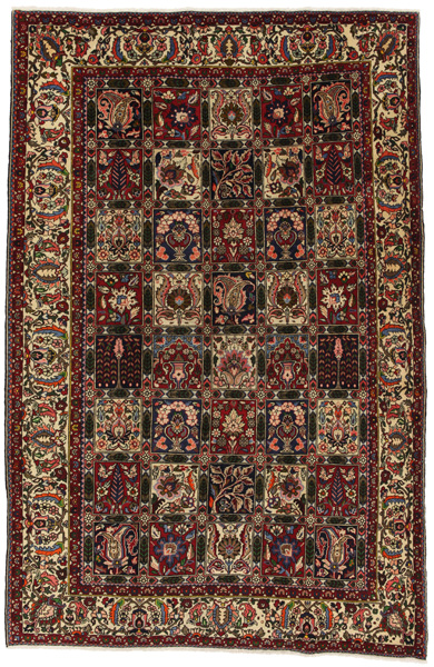 Bakhtiari - Garden Persian Carpet 323x206